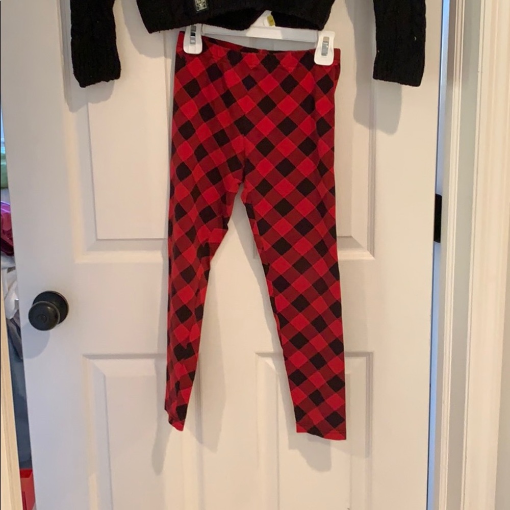 Buffalo check legging